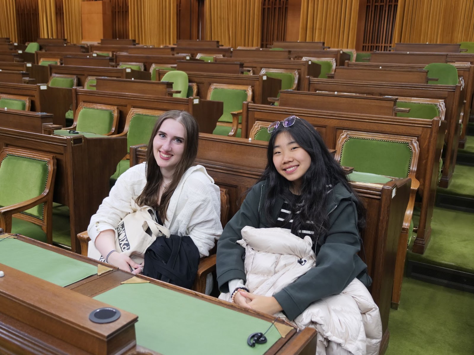 FutureVersers, Caprice and Abby sat in the seat of Opposition.