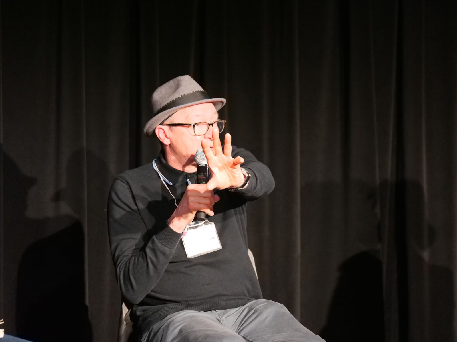 Armand shares wisdom.