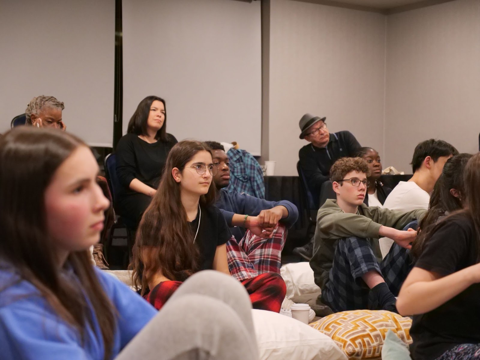 Students are fully immersed.