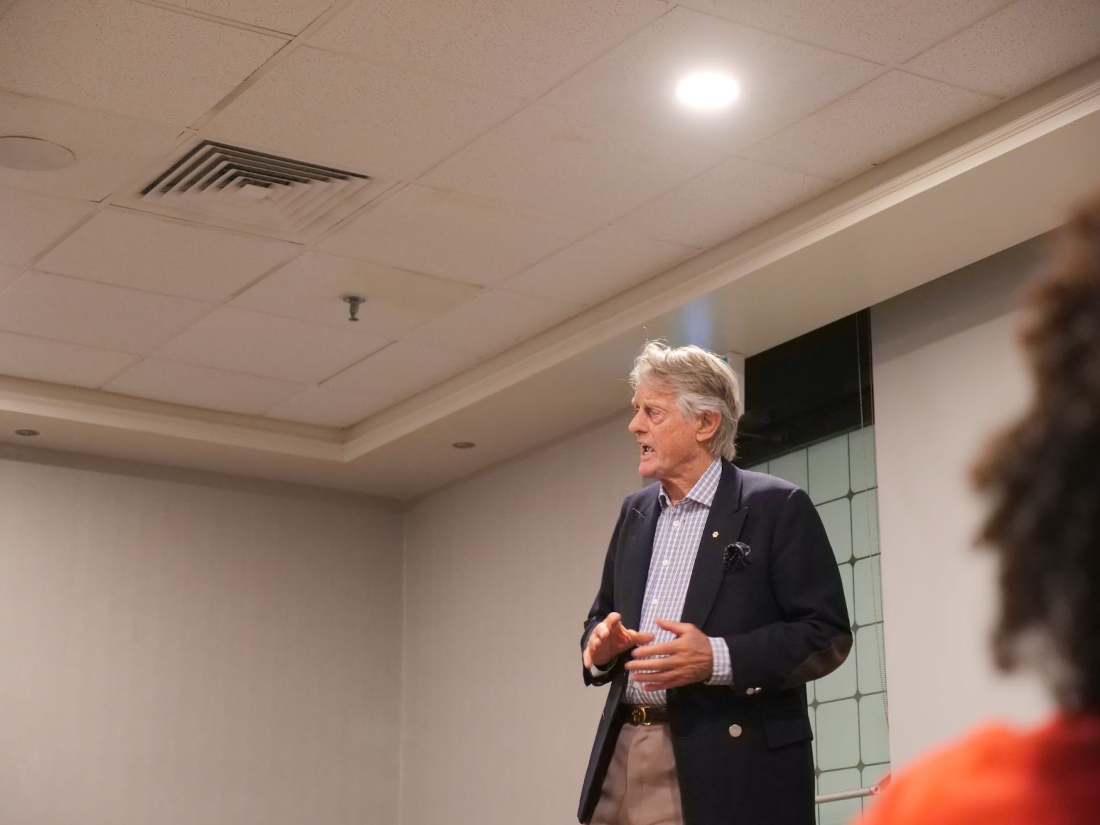 Founder Scott Griffin recites “Little Bateese” by William Henry Drummond.