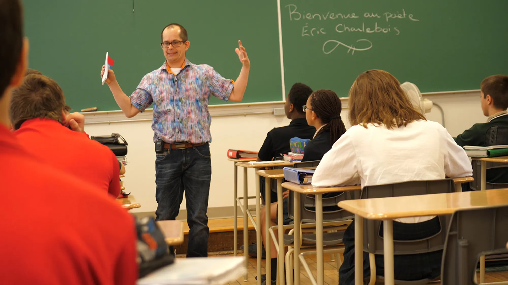 Poet In Class