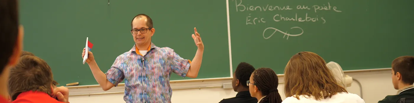 Poètes à l’école