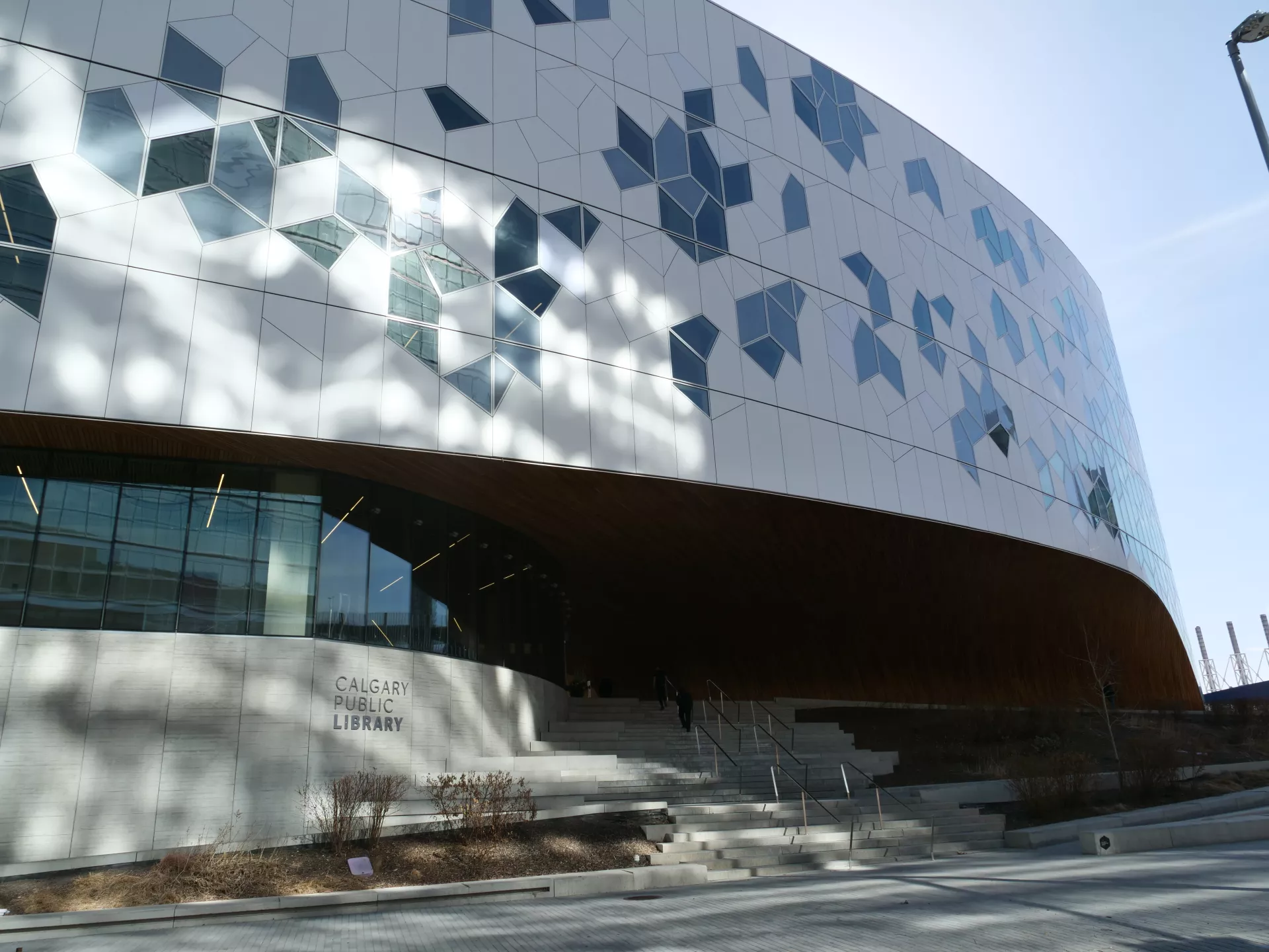 Tuesday's events move to the beautiful Calgary Public Library.