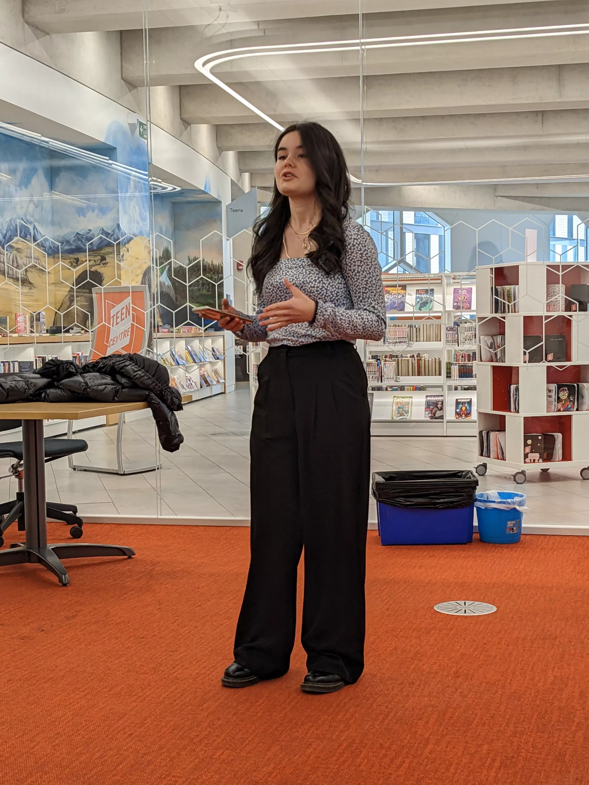 FutureVerser Mikella Boulanger impressed everyone with her final recitation.