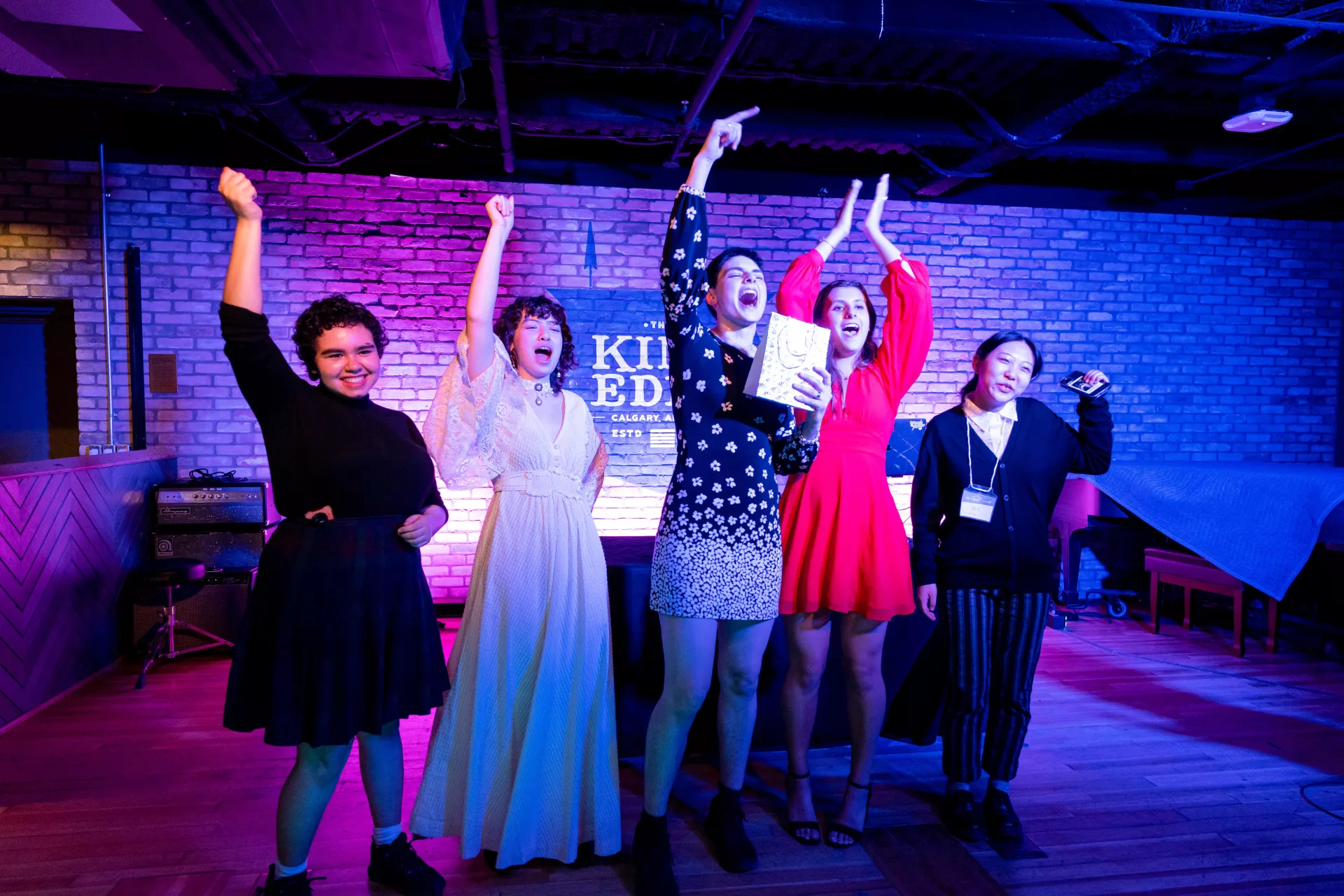 The Poetry Hunt winning team!